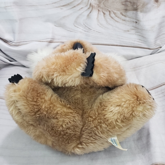 Vintage Interpur Koala Bear Hugger 10 Inch Plush Stuffed Animal Orange Eyes - Picture 4 of 8